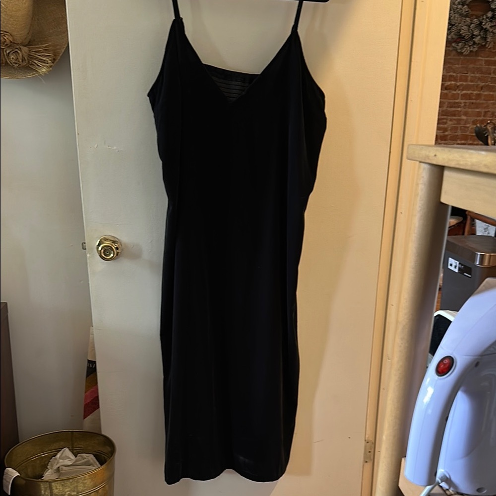 Elegant Black Slip Dress